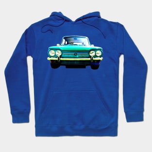 Sunbeam Stiletto 1970s British classic car high contrast Hoodie